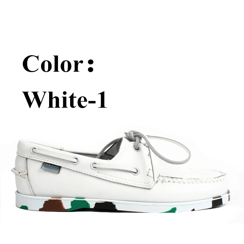 

Men Genuine Leather Driving Shoes,New Fashion Docksides Classic Boat Shoe,Brand Design Flats Loafers For Men Women 2022A005