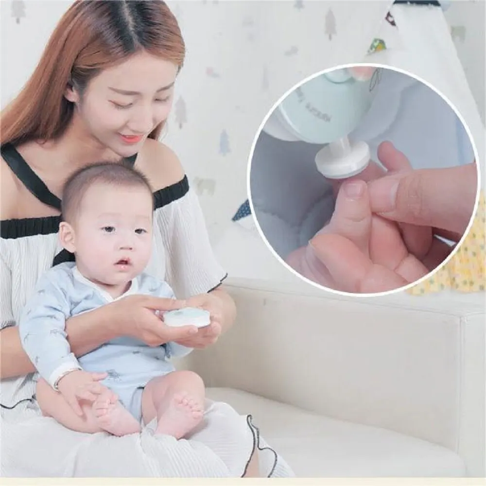 For Infants Electric Nail Trimmer Set Baby Care Tools Children