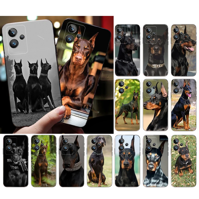 

Doberman Dog Phone Case For OPPO Realme C11 C21 C20 C15 7 7i 8 X7 Pro Reno4 Reno5 Reno7 Reno8 Reno6 Pro