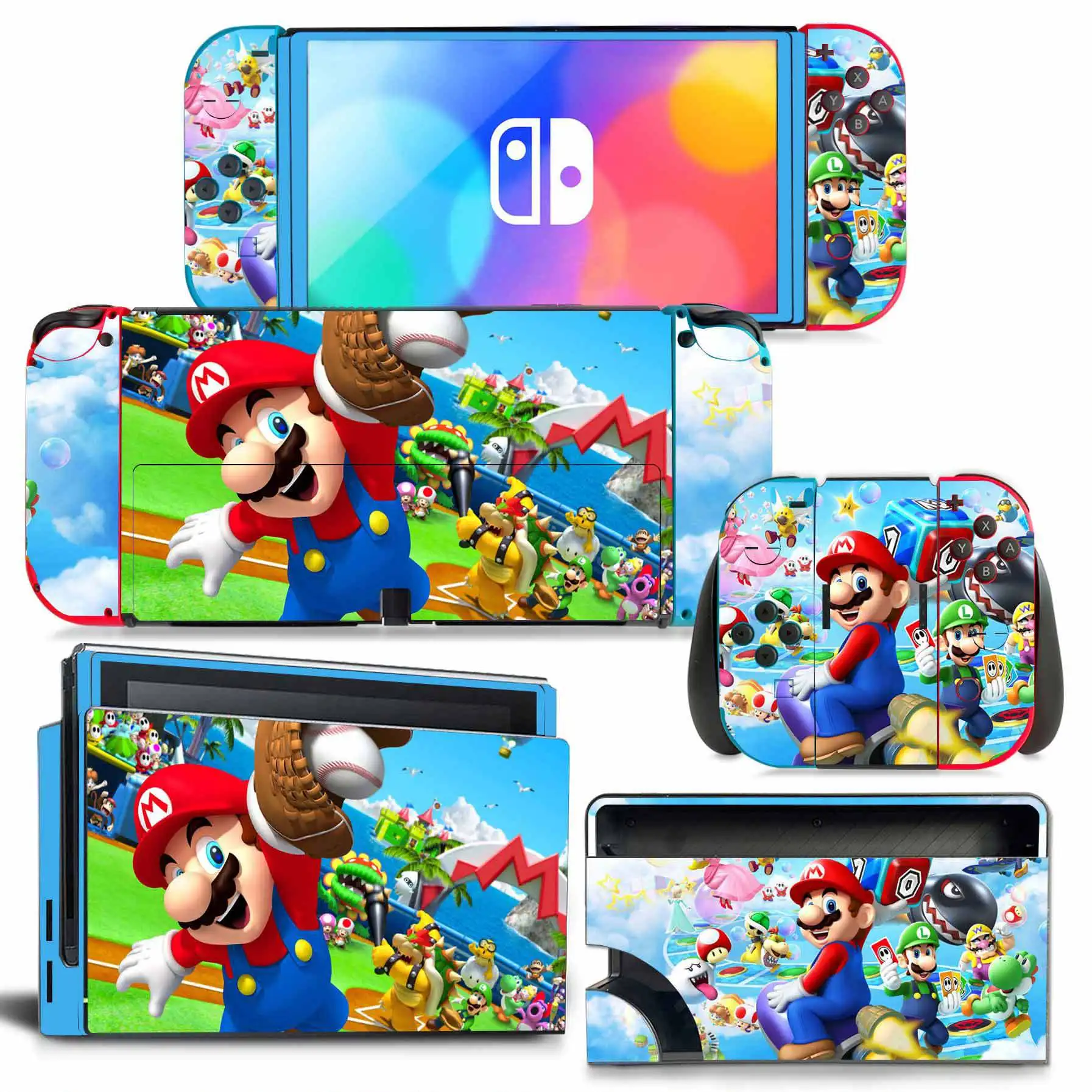 Super Mario Bros Nintendo Switch OLED Skin