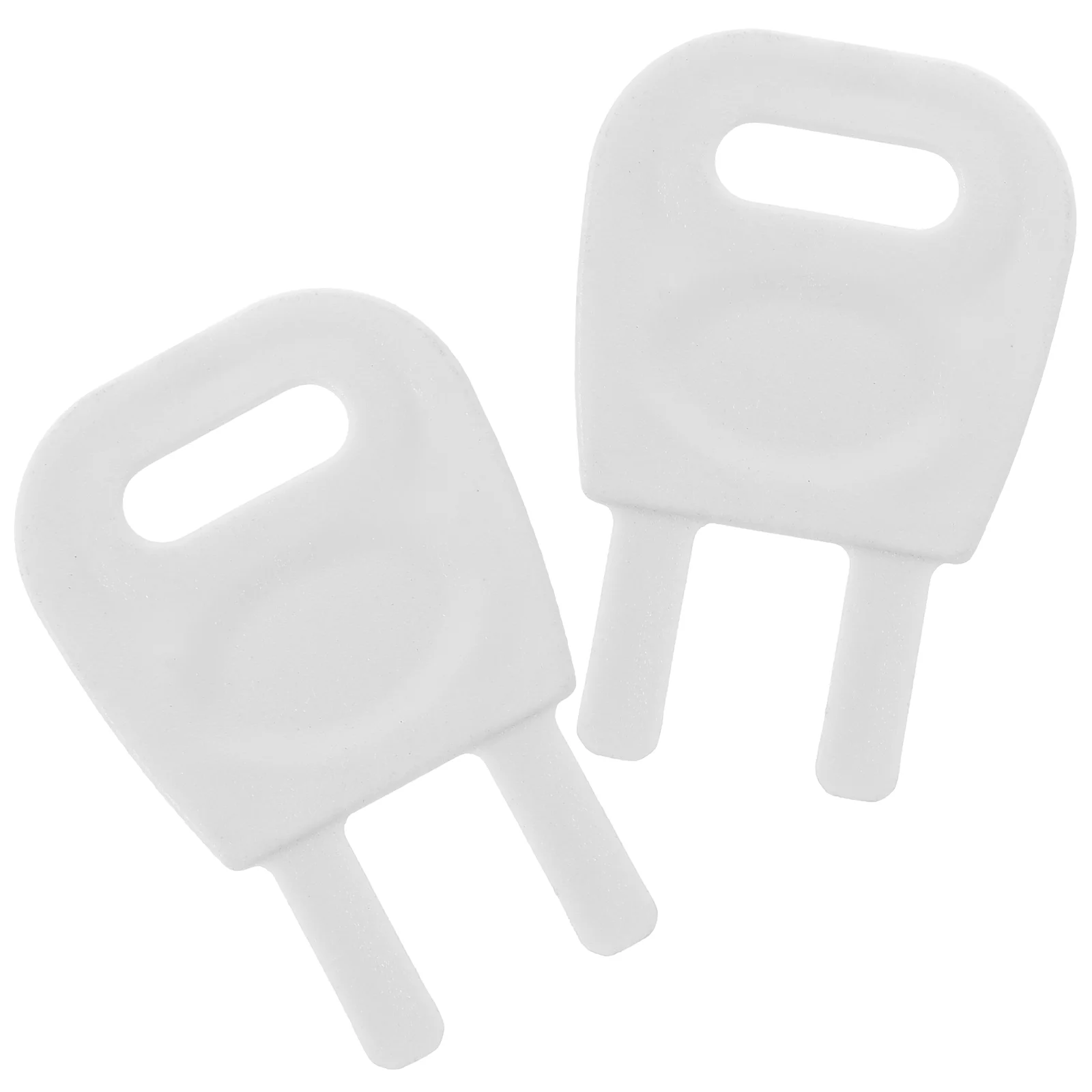 2 Pcs Plastic Tissue Box Key Toilet Paper Dispenser Commercial Replacement Keys For Home Kitchen Storage ganization Boxes 2