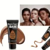 3-color liquid foundation, long-lasting complexion, suitable for normal and dry skin, long-lasting full coverage, matte finish, 6