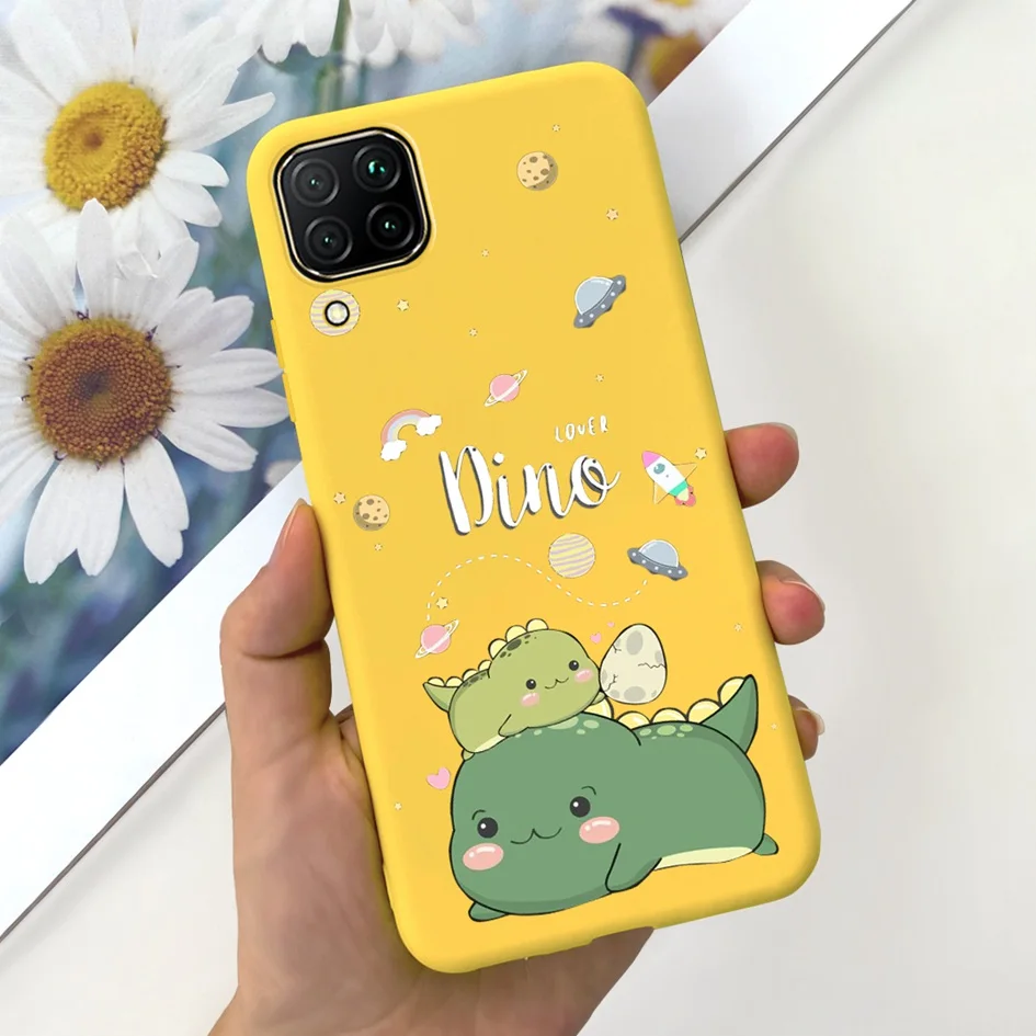 Cute Astronaut Shockproof Silicone Phone Case - Soft Candy TPU Cover and Bumper