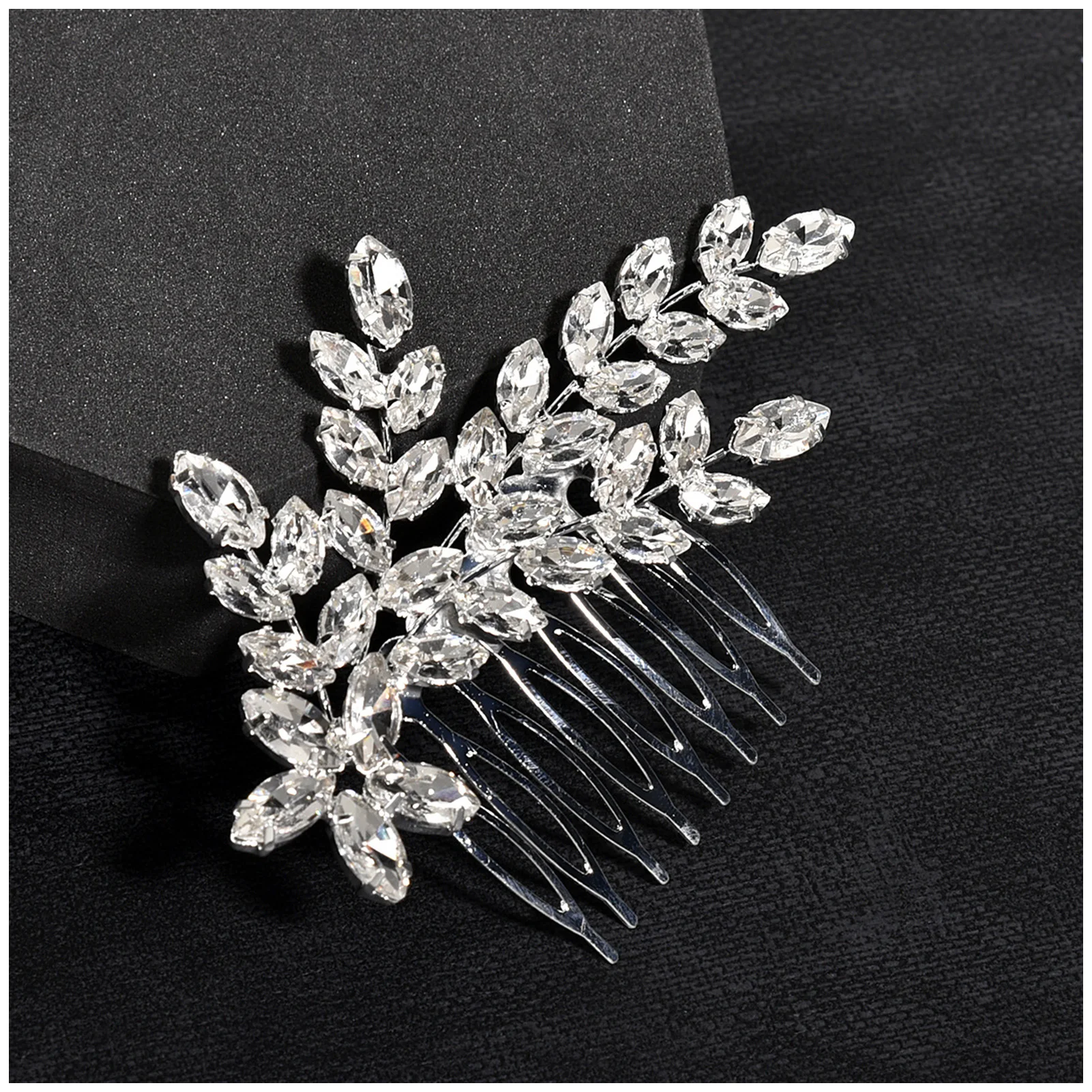 Glittering Hair Combs Clips Hair Fork Luxurious Messy Bun Maker with Glass Diamond for Banquet Wedding Gown Clips hair accessories bridal hair accessories