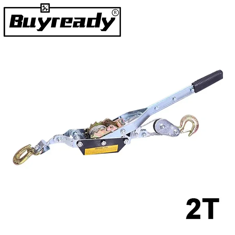 Manual Winch 2T 2m Wire Rope Tensioner for Car Cargo