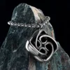 Spiral Pendant Retro Men Necklace 316L Stainless Steel Men Chain Rock Punk Jewelry Gift for Male Friend Accessories Dropshipping 2