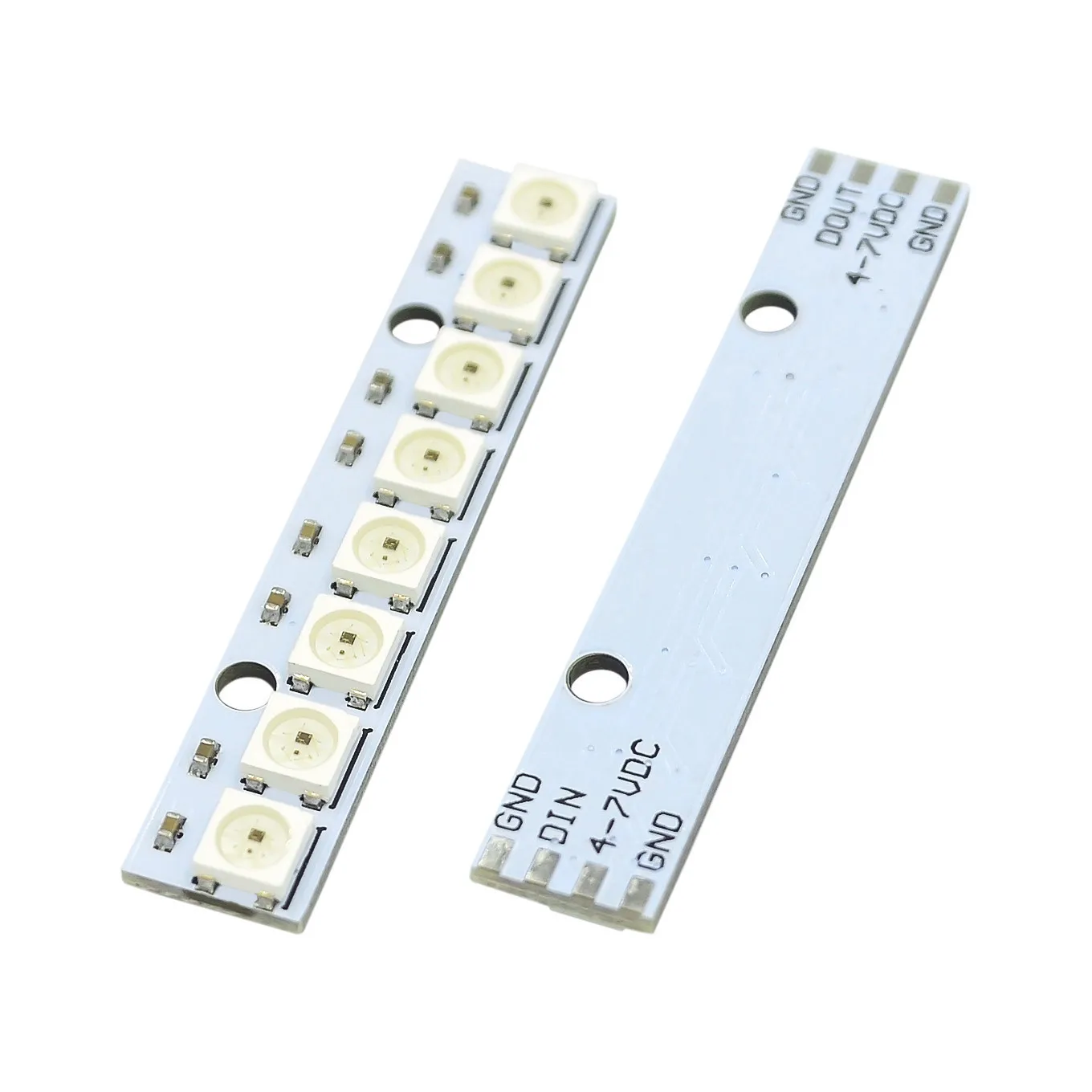 RGB LED Ring with Integrated Drivers – Multi-Bit Options Available