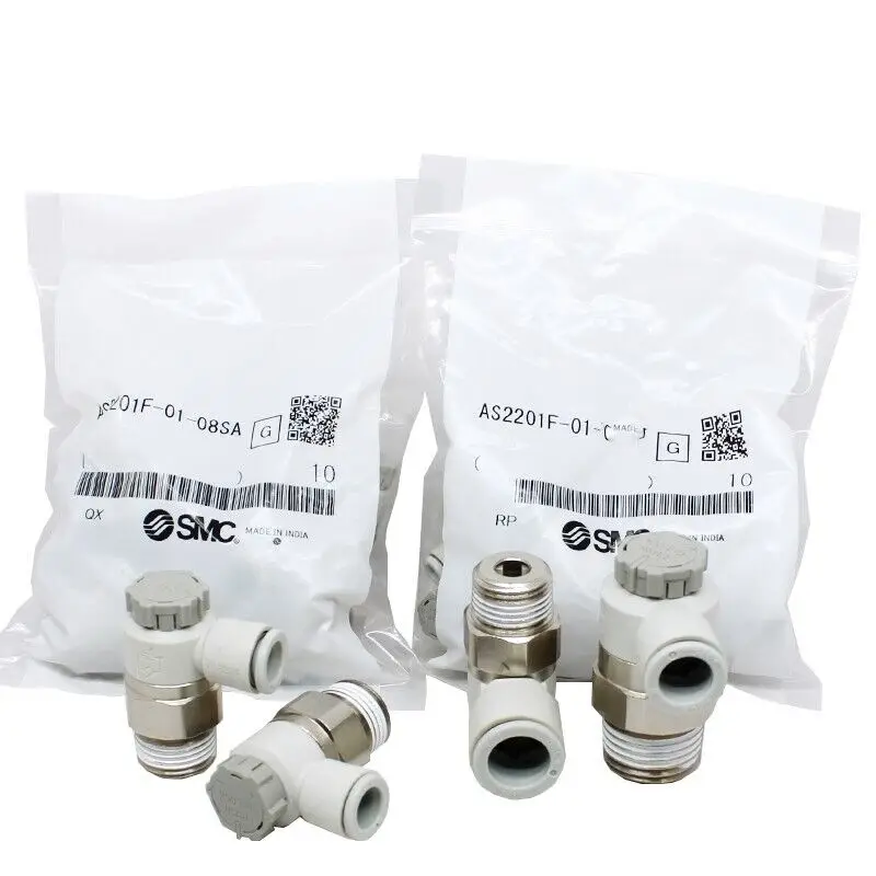

10 PCS/bag SMC AS2201F-01-08SA Speed Control Valve
