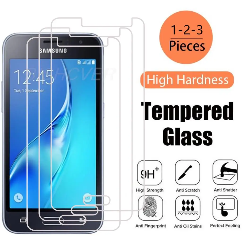 Film de protection Verre trempé Galaxy J1 (2016) Transparent main image 0