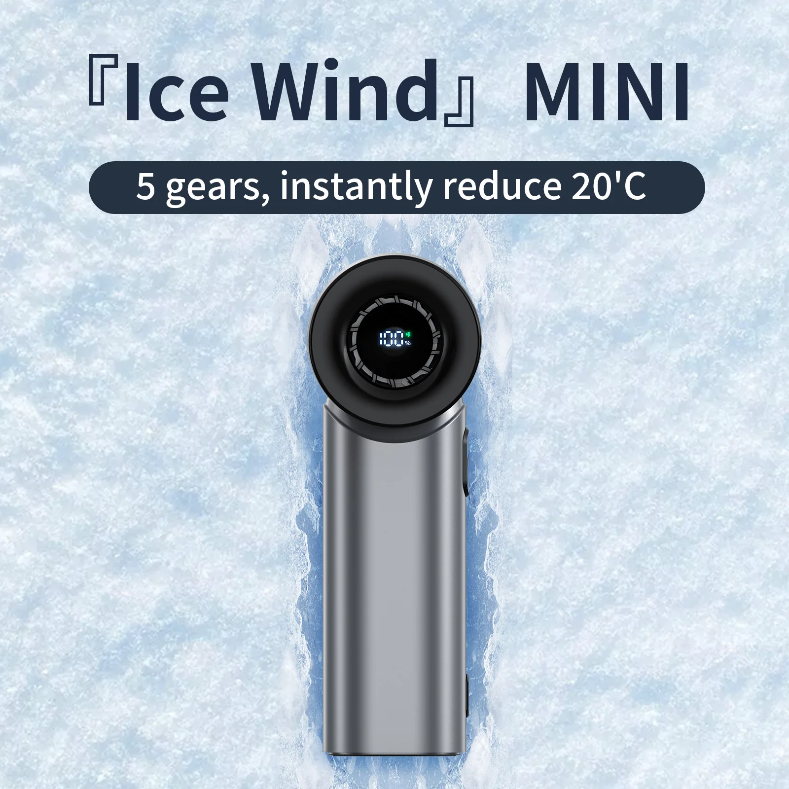 Rechargeable Handheld Fan, Stylish Design, Portable High Speed Fan - Small and Powerful for Outdoor Sports, Travel, Camping