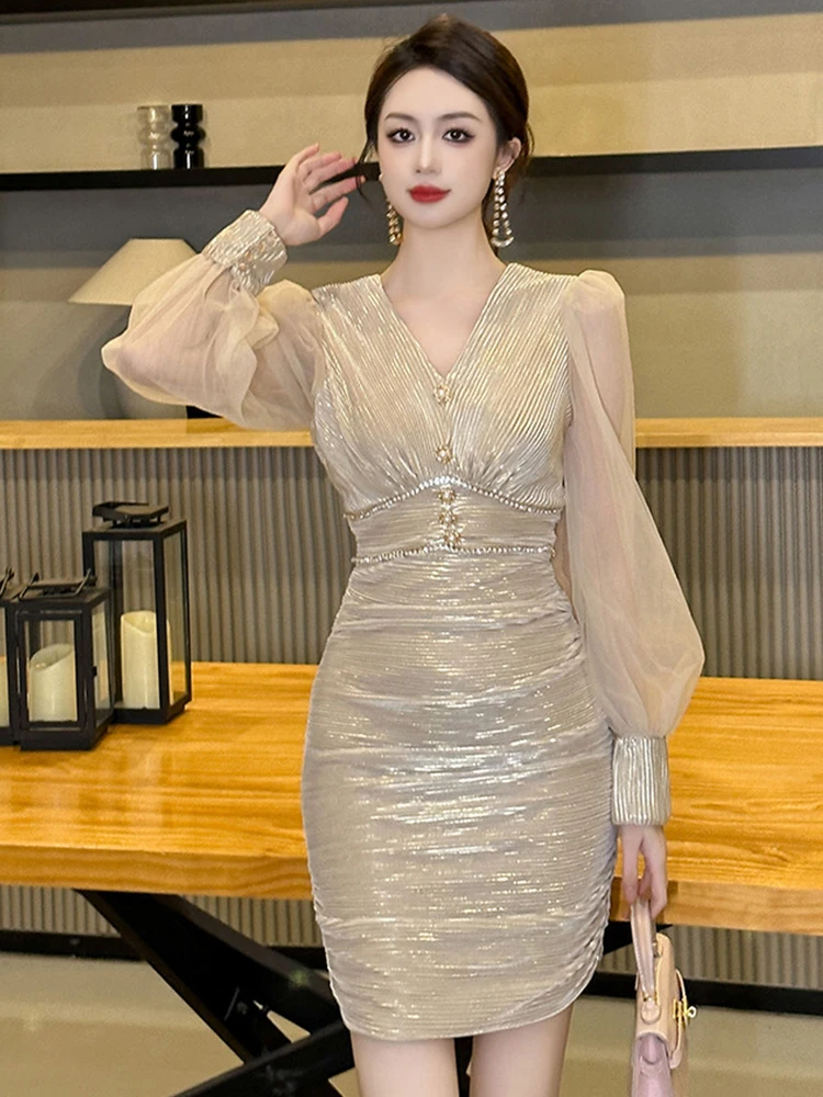 The Best Dress for Every Night Out? Why This Sparkly Gold Silk Mini Is My Go- The Best Dress for Every Night Out? Why This Sparkly Gold Silk Mini Is My Go-