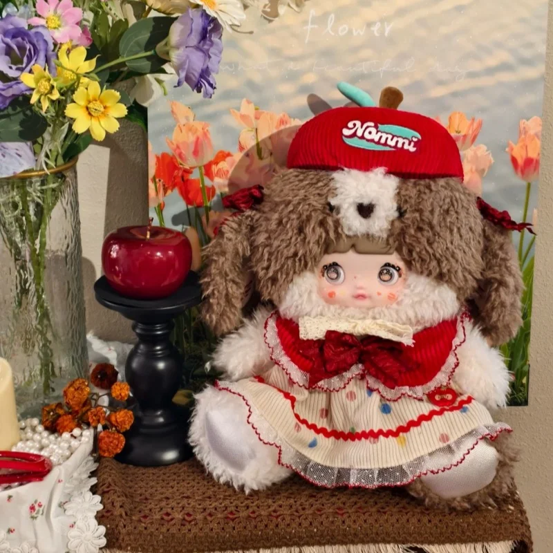 ぬいぐるみ Nommi Bite into Apple 400% plush Genuine Nommi Bite Into Apple 400% Series Blind Box Limited