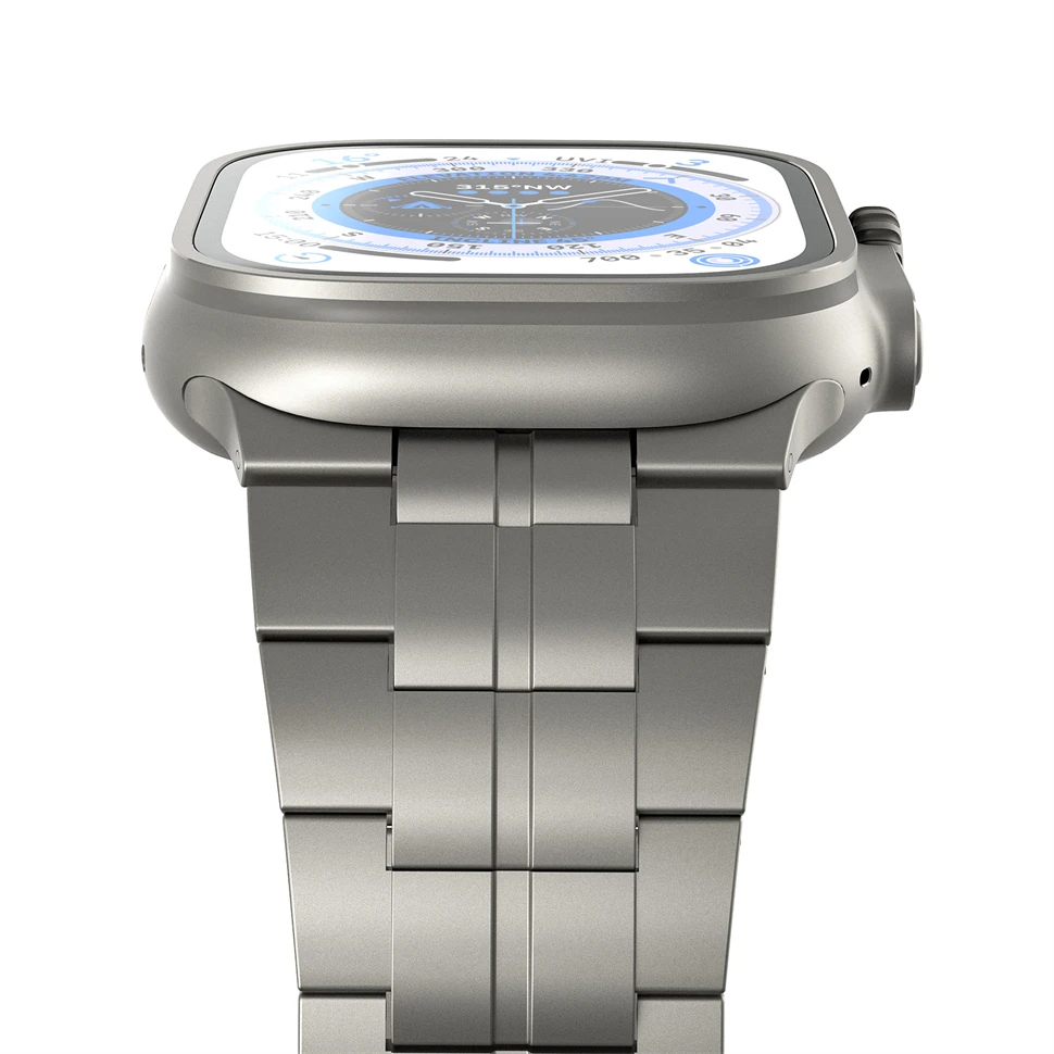 Premium Titanium Metal Link Bracelet
