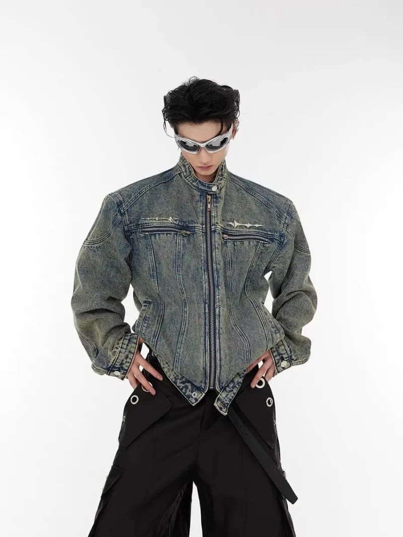 ★2024SPRING新作★GROVE★BEN DENIM JACKET BEN DENIM JACKET [BLACK] - GROVE
