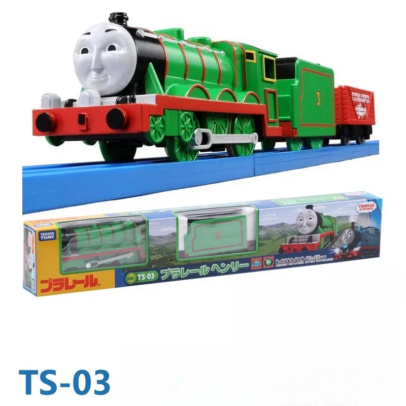 TAKARA TOMY simulates TS Streamlined Thomas Gordon James Henri Sino electric train toy model, toy for boys,holiday gift for kids 4
