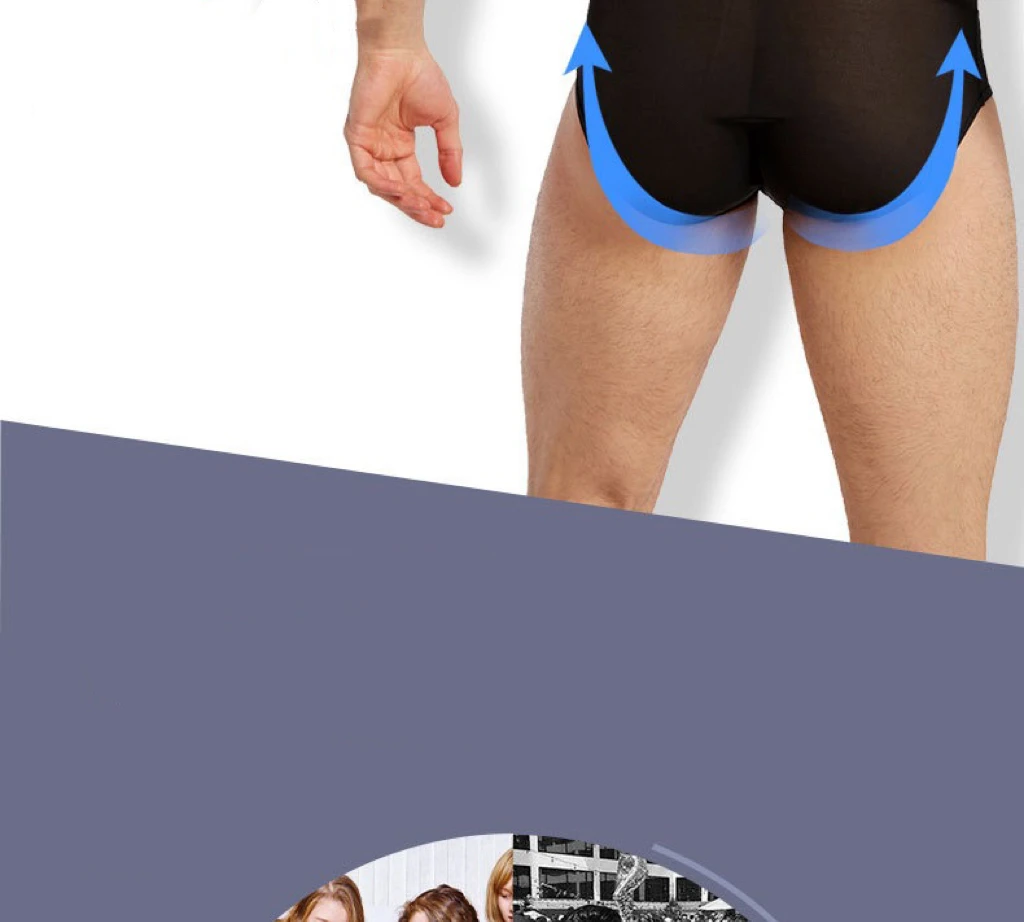 Shaping brief worn under clothing