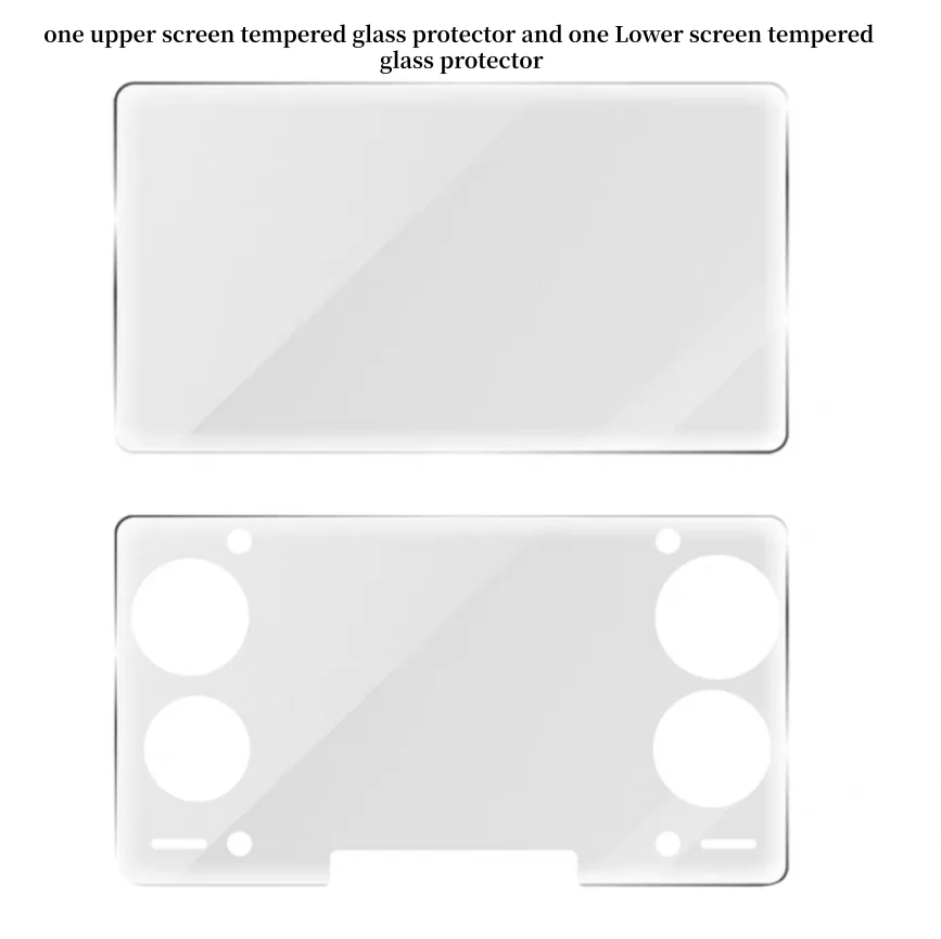 For AYN THOR Screen Protector Anti-scratch THOR Flip Dual Screen Game Console HD