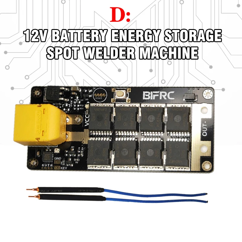 DIY tragbare 12V Batteriespeicher Punktschweißmaschine PCB Circuit Board Pen Kit 