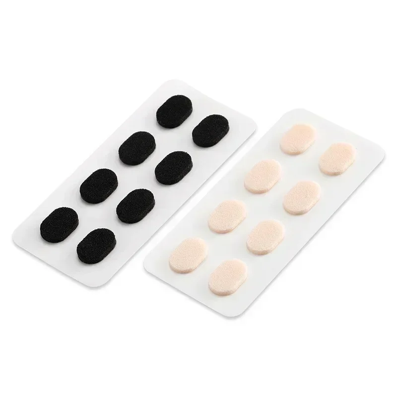 Self-Adhesive Eye Glasses Nose Pads EVA Foam Anti-Slip Reusable Mini Soft Oval Shape Glass Eyeglasses Accessories Kit