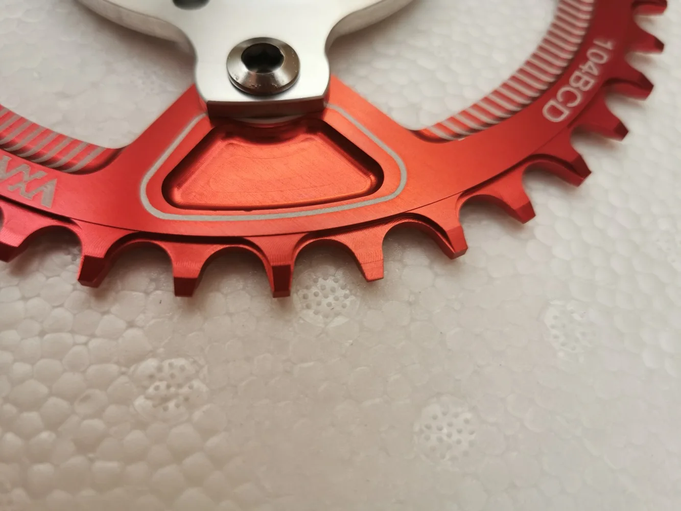 Für Tongsheng TSDZ2 Mid Drive 104BCD Adapter & 32-42T Kurbelgarnitur Spider Kettenblatt Single Speed Conversion Offset 2,5mm – Detail 24