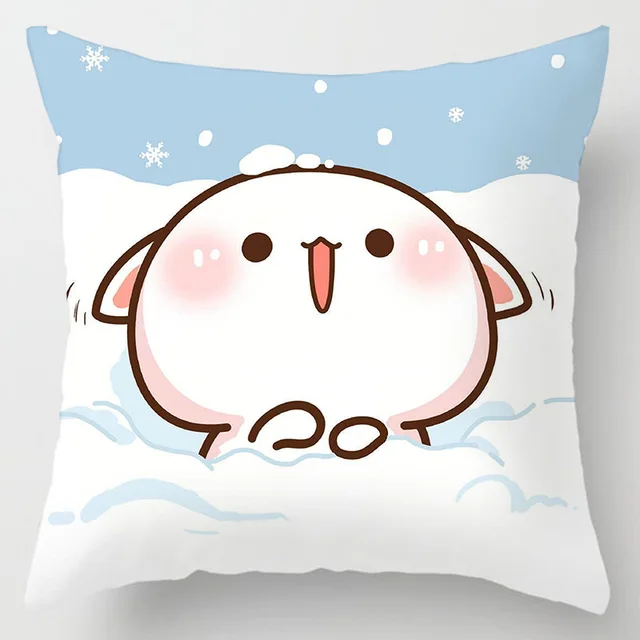 New 45Cm Anime Kawaii My Melody Cartoon Pillow Cover Cinnamorol Soft Plush Toy Cushion Cover 2