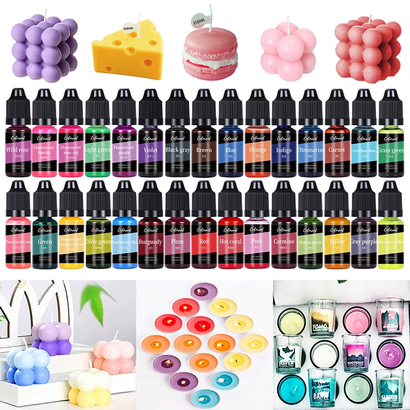30ColorsCandleDyesPigmentAromatherapyLiquidColorantPigmentDIY