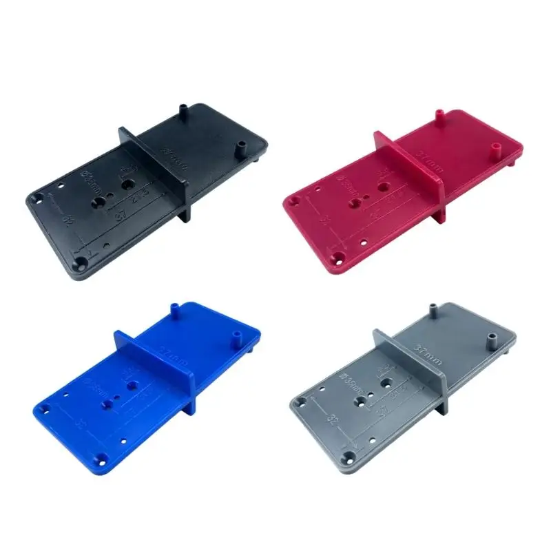 

35mm 40mm Cabinet Hinge Jig Drilling Hole Puncher Concealed Hinge Jig Accurate Woodworking Dowel Jig Drill Guide Locator Q81C
