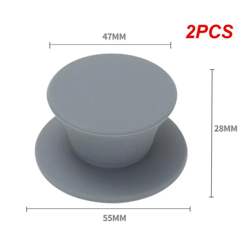 

2PCS Pot Lid Knob Silicone Universal Pot Lid Cover Knob Handle Kitchen Cookware Lid Replacement --Fast Delivery Pot Handle