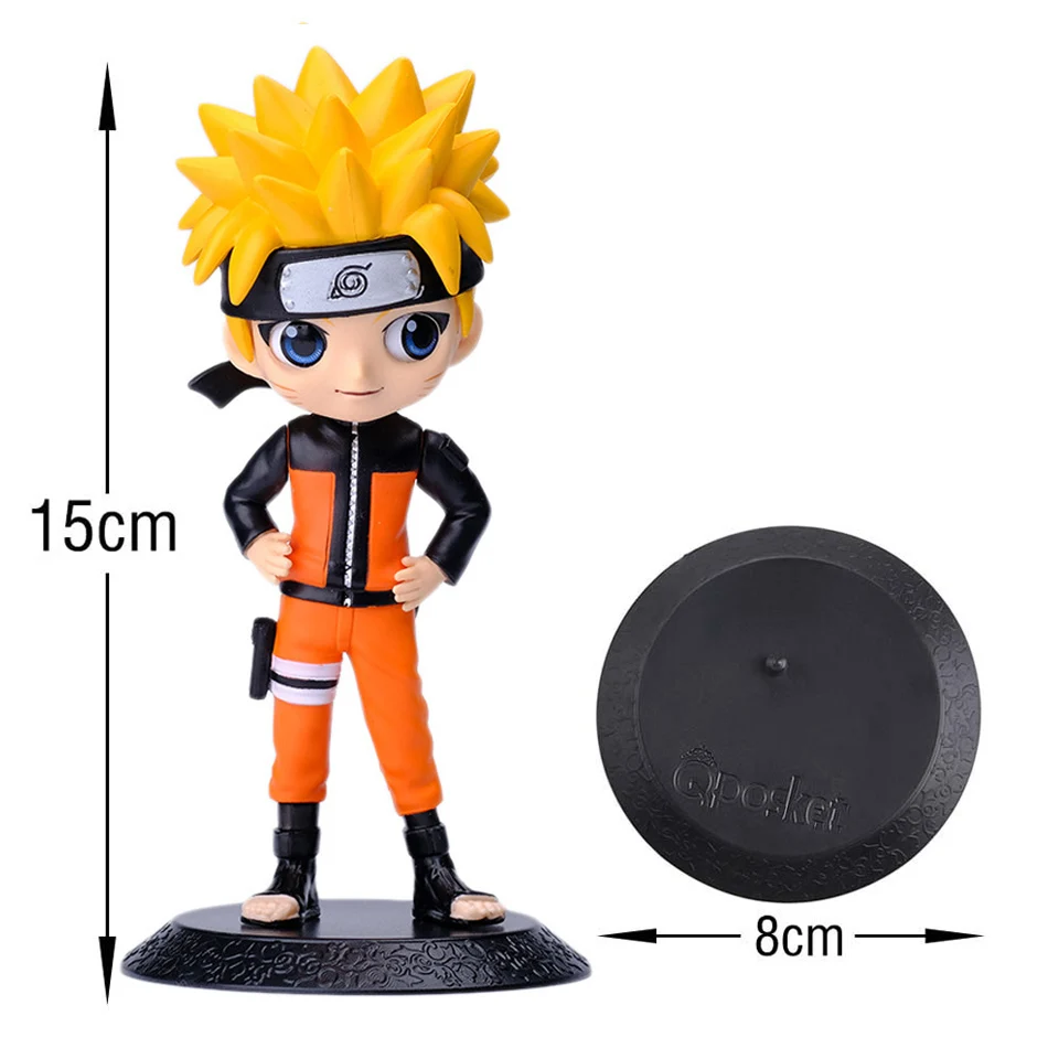 12 Pcs/Set Anime Naruto Kakashi Gaara PVC Action Figure Collectible Toy  Gifts