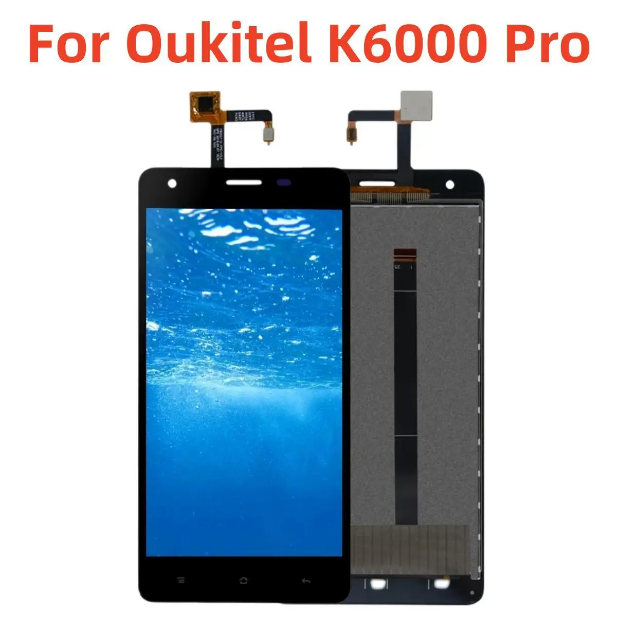 

5.5'' Lcd Screens For Oukitel K6000 Pro LCD Display+Touch Screen Digitizer Phone Glass Panel Repair Parts