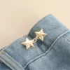 1Pcs Adjustable Clips for Pants Fastener Pants Pin Retractable Button Loose Button for Waist for Jeans Perfect Fit Reduce Waist 5