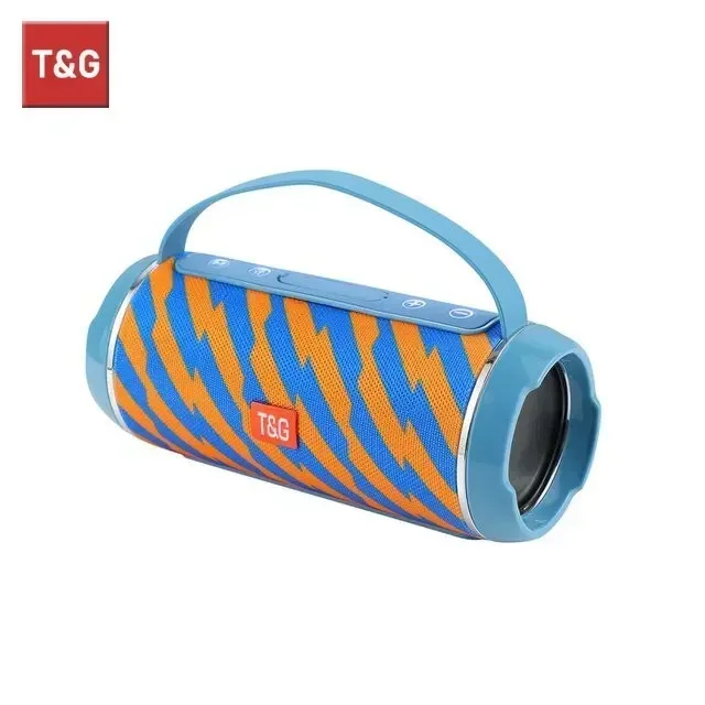 Portable Waterproof Bluetooth Speaker with Powerful 3D Stereo Sound and Hands-Free Capability