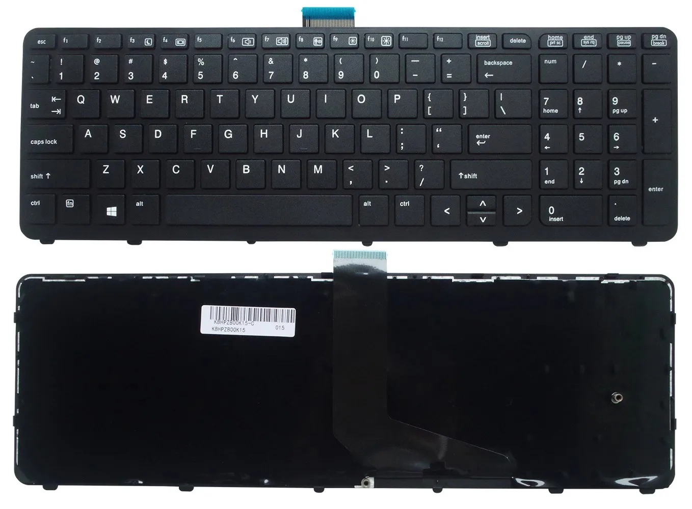 

Новая клавиатура US для ноутбука HP ZBOOK 15 G1 G2 17 G1 HSTNN-C77C/C76C