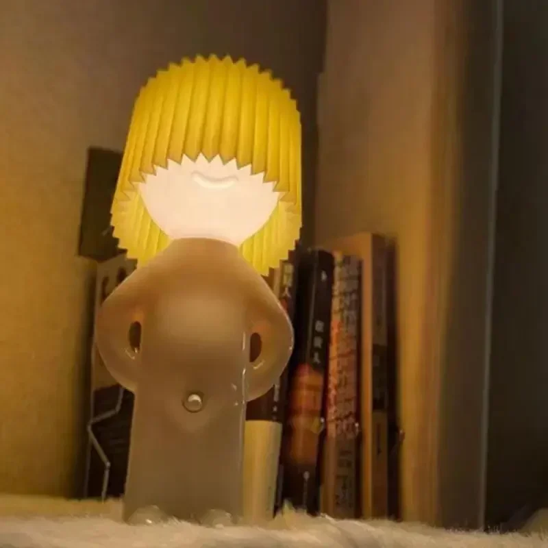 Claeted LED lamp for bedroom bedside night light