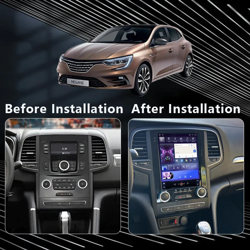 QSZN For Renault Megane 4 Samsung Koleos SM6 Talisman 2017-2019