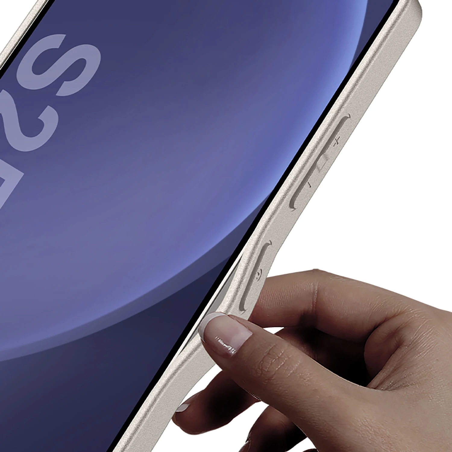 Elegant Metallic Paint Leather Case - Slim Protective Cover with Soft Edges