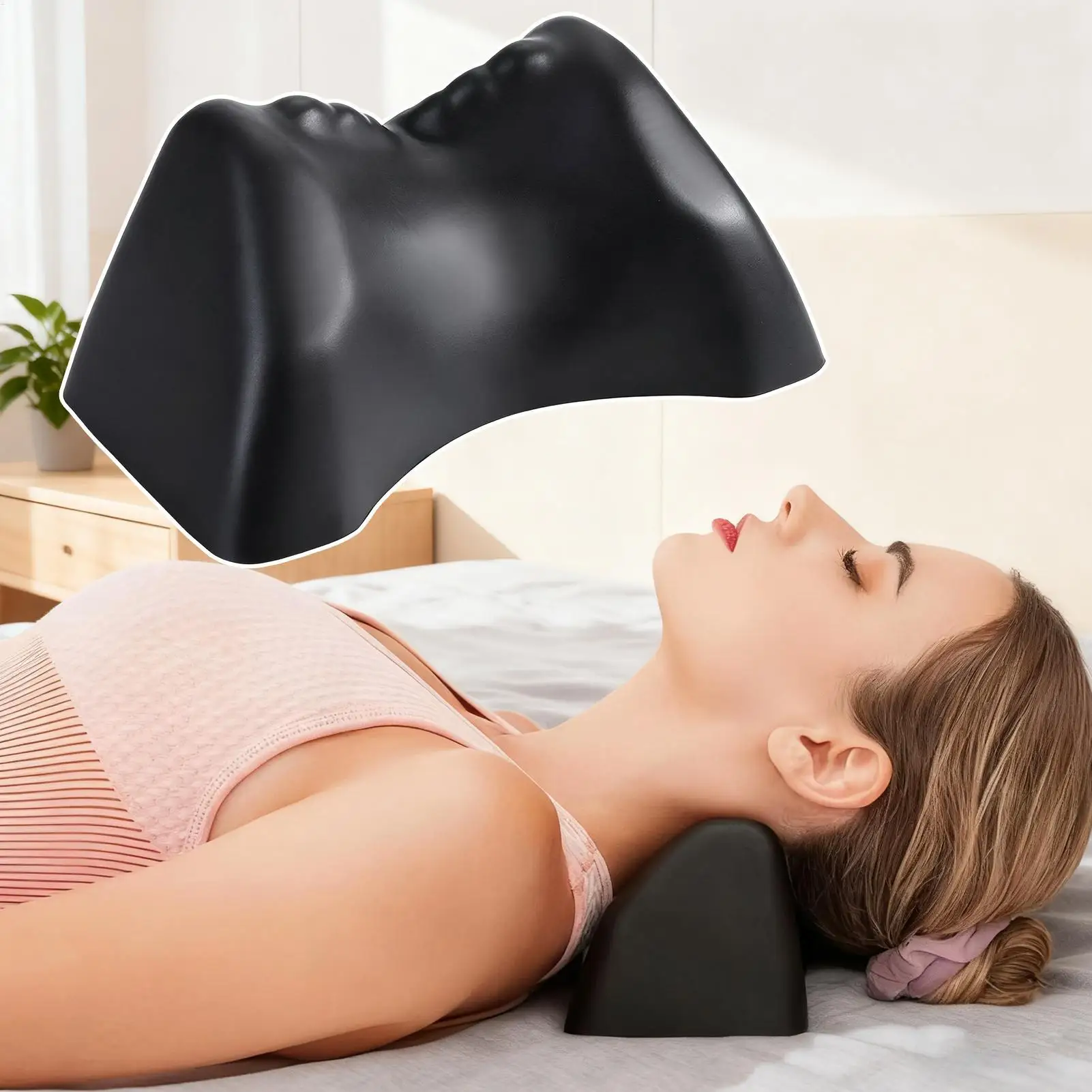 Portable Ergonomic Neck Relaxation Pillow