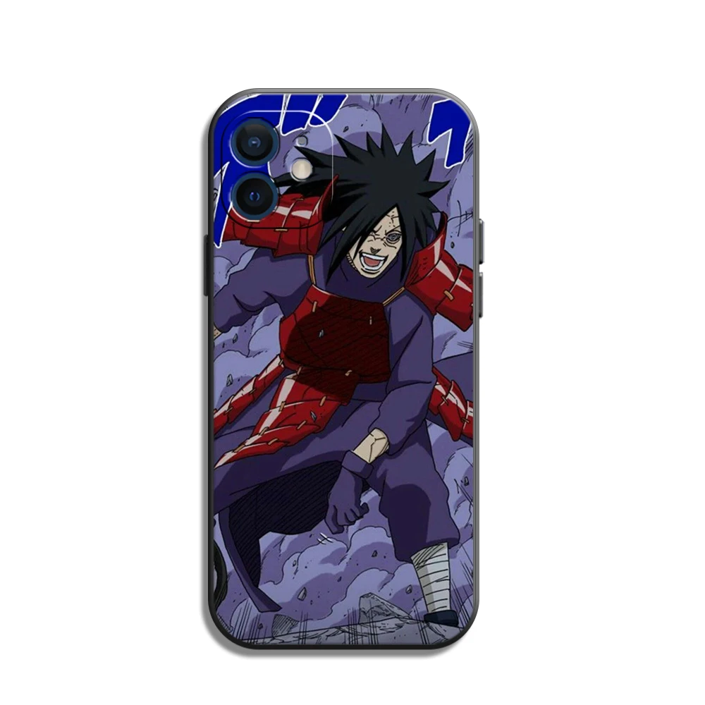 mobile phone pouch NARUTO Sasuke Phone Cases For iPhone 13 12Pro  MAX 6 6S 7 8 Plus XS 12 13 Mini X XR SE 2020 New Silicone Back Cover Fanda best iphone wallet case