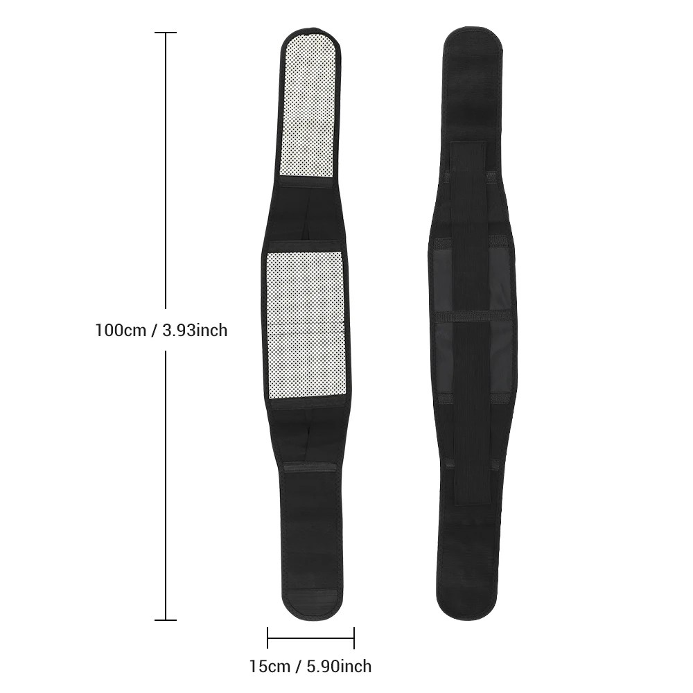 Waist Protector 20pcs Tourmaline Self Heating Magnetic Waist Support Waist Belt Abdomen Belt Lumbar Spine Warm Fever Band