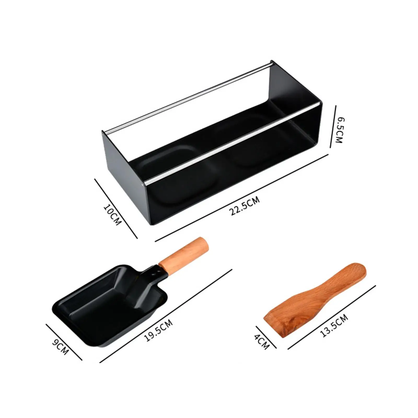 Functional Cheese Raclette Set Bakeware Rotaster Melting Pan Dishes for BBQ