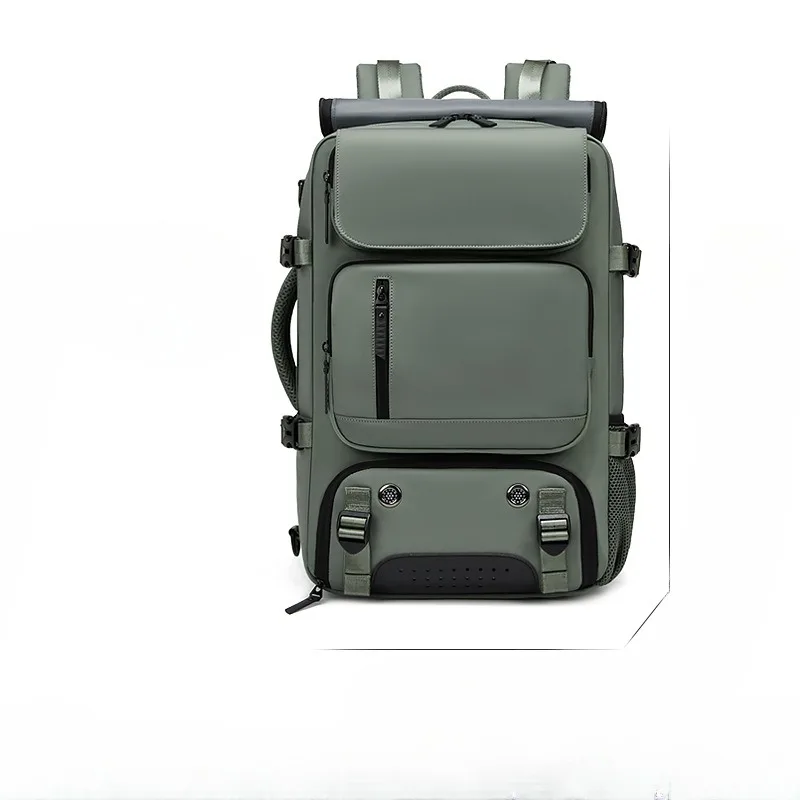 Large Capacity Rechargeable Independent Shoe Compartment Lightweight and Breathable, Suitable for Both Men and Women Backpacks