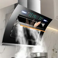 Household  Exhaust Hood Extractor Cocina Cooker Hood Large Suction Range Hood Kitchen Hood Side Suction Range Hood 1