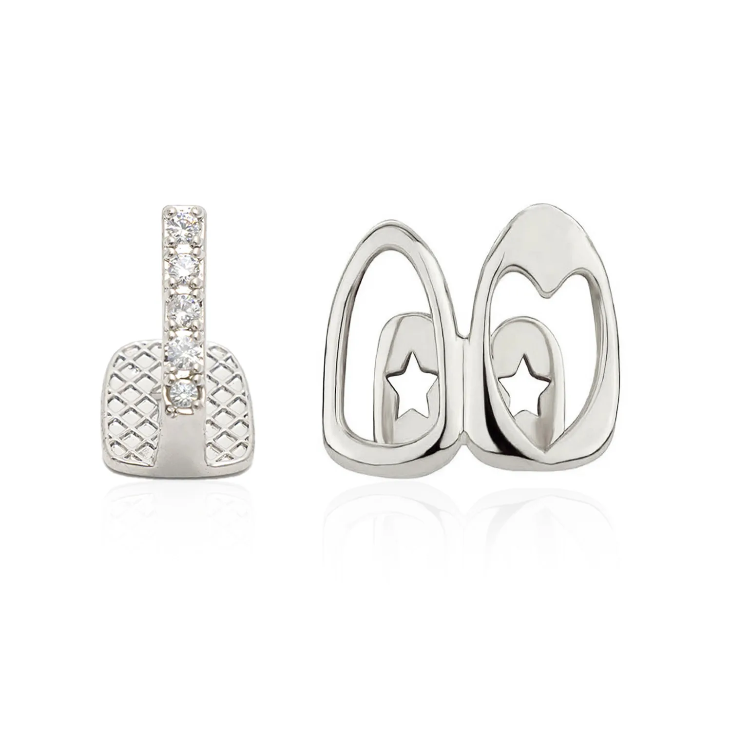 2PCS Silver