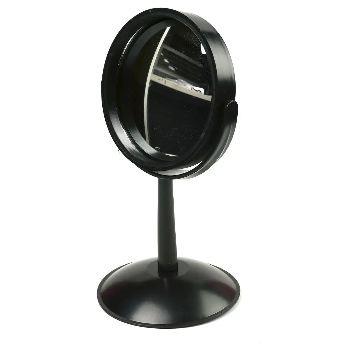 Convex Mirror Diameter 10cm Physics Teaching Experiment Equipment Magnifying Optical Glass with Base Bracket