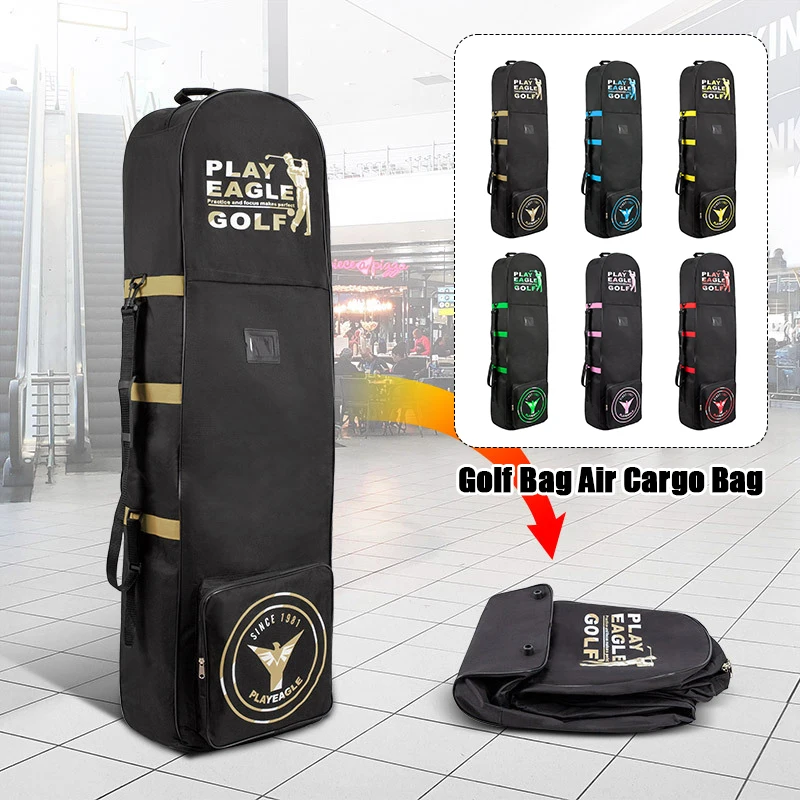 GolfTravelBagwithWheelsOutdoorWheeledGolfTravelCoverBag