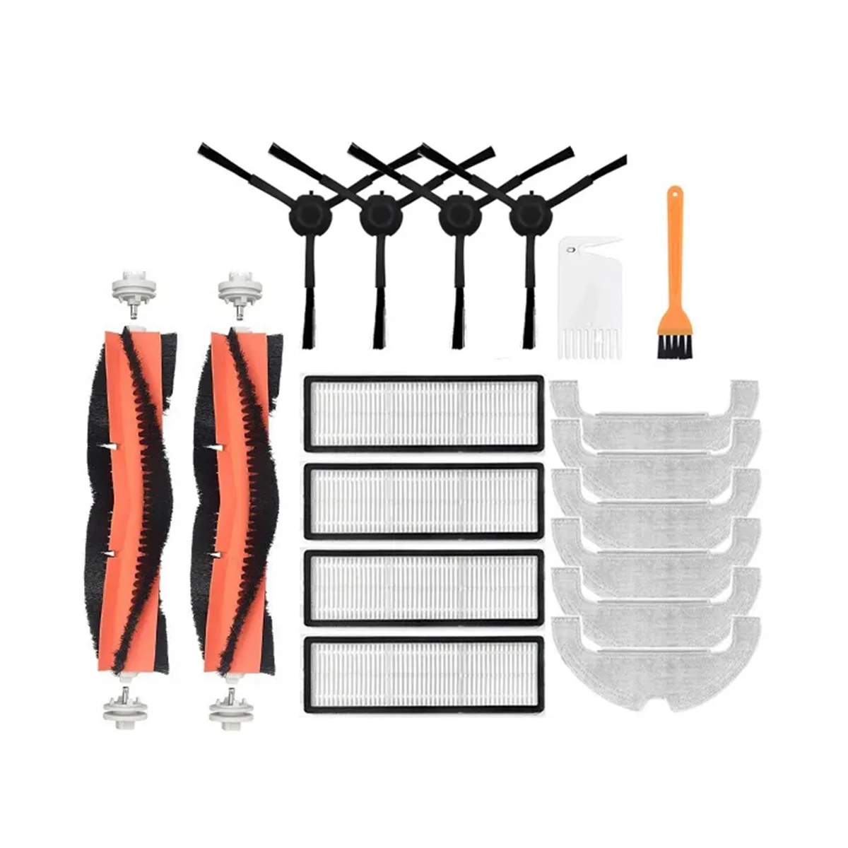 

Съемная основная щетка, Hepa фильтр, боковая щетка, накладки для швабры для робота-пылесоса Xiaomi Mi STYTJ05ZHM 2, запчасти для ультраочистителя