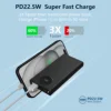 Portable Charger 10000mAh PD 22.5W Power Bank, Slim Battery Pack with 3 Outputs 2 Inputs with LED Display for USB Devices. 1