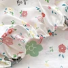 2025 New Bed Hat Print Cartoon Water Clouds Cotton Bedspread Student Mattress Cover Skin Friendly Full Wrap with Elastic Sheet 6