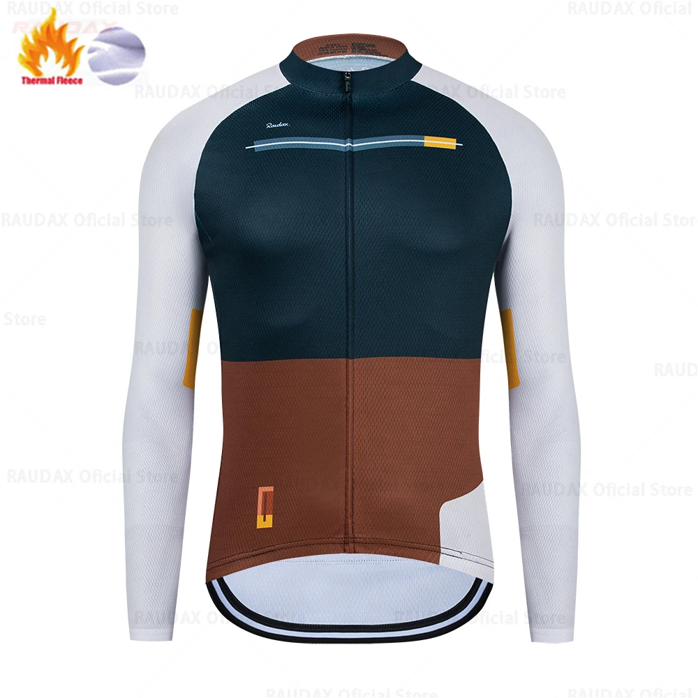 RAUDAX Winter Thermal Cycling Jersey Twelve Colors Options