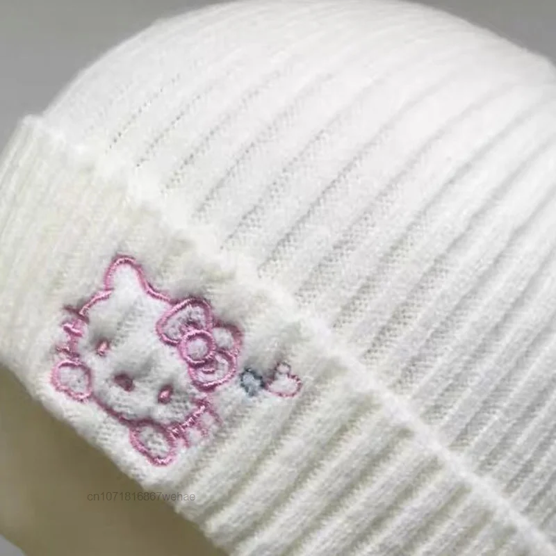 Hello Kitty Accessories Y2k, White Hello Kitty Beanies